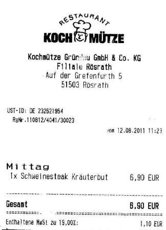 mikr Hffner Kochmtze Restaurant